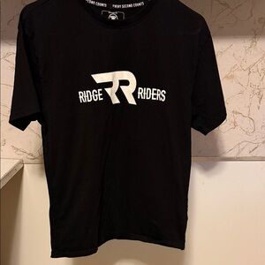Black RIDGE RIDERS t shirt